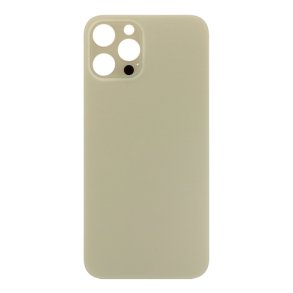 iPhone 12 Pro Max, Bagglas i Guld (Large hole)