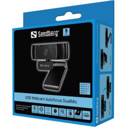 USB Webcam Autofocus DualMic - Full HD 1080p