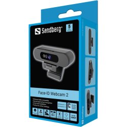 Sandberg Face-ID Webcam 2 - Full HD 1080p