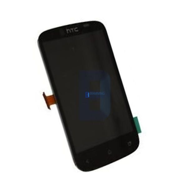 HTC Desire C skrm med ramme