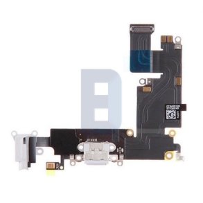 iPhone 6 Plus Lade dock flex med Mikrofon i Hvid