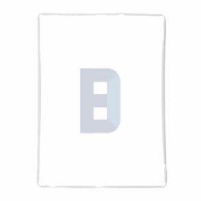 iPad 2/3/4 Front glas ramme i Hvid