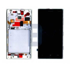 Nokia Lumia 830 skrm med ramme i Sort