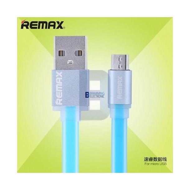 REMAX mikroUSB lade/data kabel i Bl
