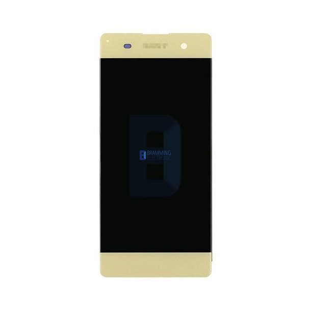 Sony Xperia XA skrm uden ramme i Guld