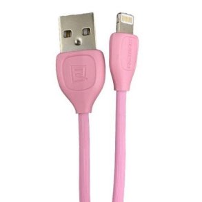 REMAX Lesu Lightning lade/data kabel i Pink