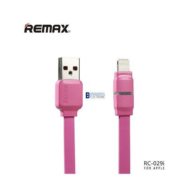 REMAX Breathe Lightning lade/data kabel i Pink