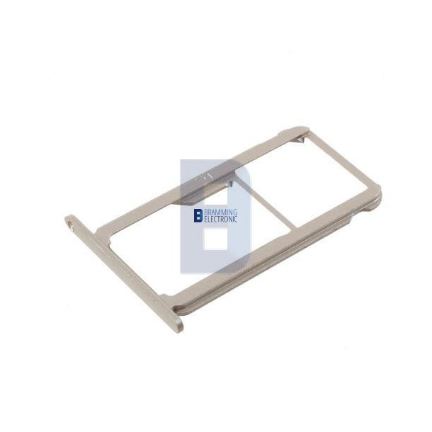 Huawei Honor 8 Simkort/memorycard bakke i Slv