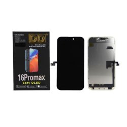 iPhone 16 Pro Max Sk�rm Soft OLED 120Hz Diagnosable