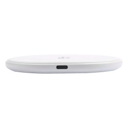 DELTACO QI-1039 Tr�dl�s Qi-oplader 10 W &ndash; Hvid