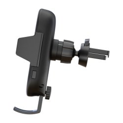 Tr�dl�s Biloplader 15W - Automatisk Holder m. Sugekop &amp; Ventil