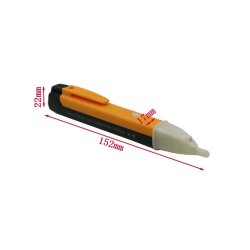 Sp�ndingstester 12-1000V AC | Ber�ringsfri Sp�ndingsdetektor med LED & Lydalarm