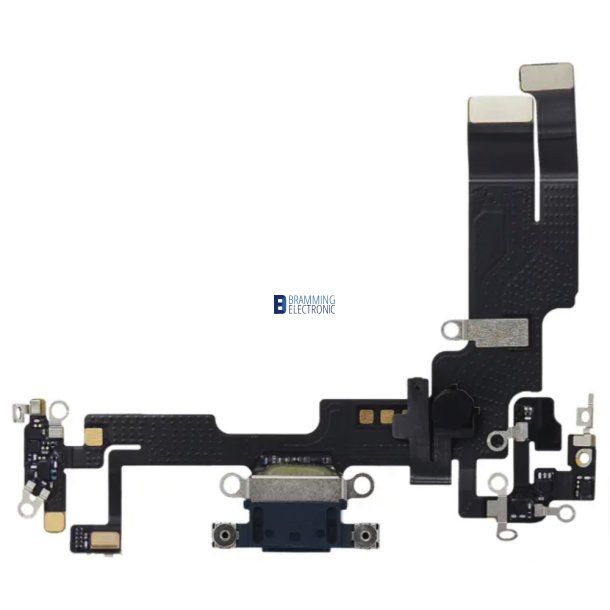 iPhone 14, Ladestik flex i Sort