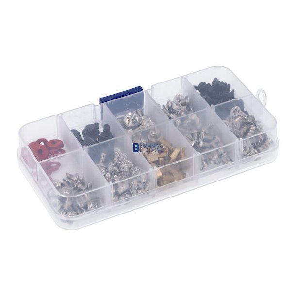 Skrue-st (228 stk Computer skruer)