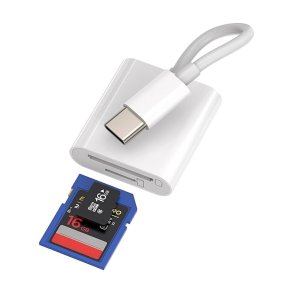 USB-C til SD/TF kortlser (Android)
