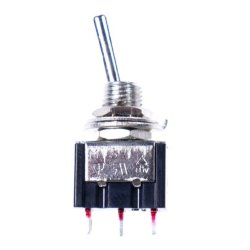 MS 500 D Vippekontakt 1-Pol On/Off &ndash; Mikroomskifter 6A 125V M6 