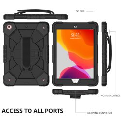 iPad 6, 9.7", Shock Proof cover i Sort