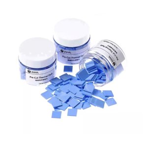 Termisk pude / Heat Sink - 12x12x1,5 mm - 100 stk