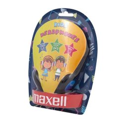 Maxell Kids Headphones i sort/bl (3,5 mm stereo mini jack)