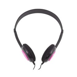 Maxell Kids Headphones i sort/pink (3,5 mm stereo mini jack)