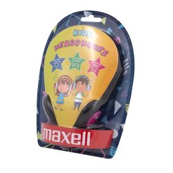 Maxell Kids Headphones i sort/pink (3,5 mm stereo mini jack)