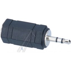 Audio adapter 2,5mm(Jack - han) til 3,5mm (Jack - hun) Stereo