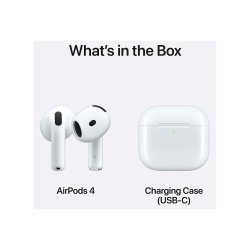 Apple AirPods 4 med opladningsetui