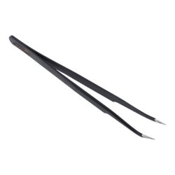 Pincet med buet spids 35gr. - Anti statisk