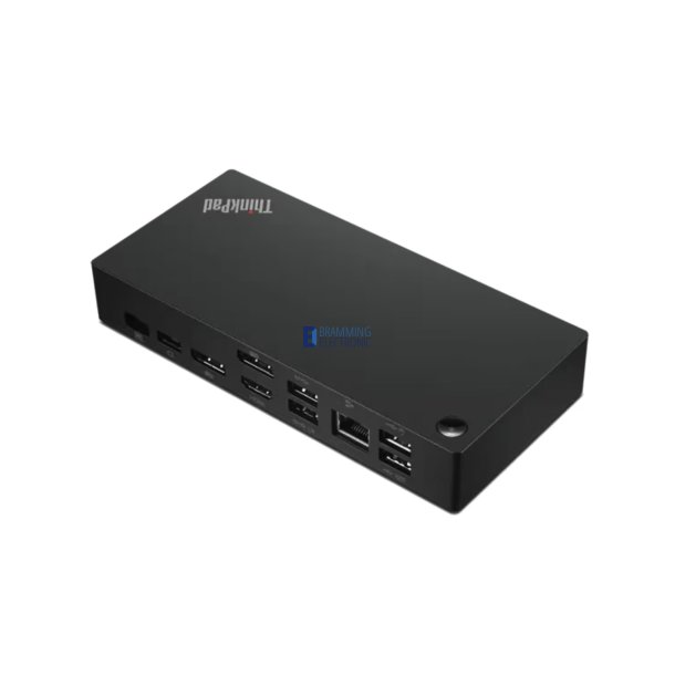 Brugt Lenovo ThinkPad Universal USB-C Dock 40AY0090EU &ndash; Inkl. 90W Str�mforsyning | Grade A