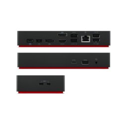 Brugt Lenovo ThinkPad Universal USB-C Dock 40AY0090EU &ndash; Inkl. 90W Str�mforsyning | Grade A