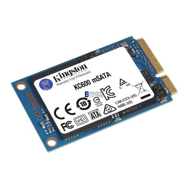 Kingston KC600 mSATA SSDNOW, 256GB
