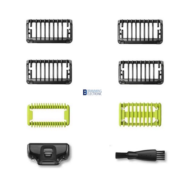 8-i-1 tilbehr til Philips OneBlade &amp; OneBlade Pro (afstandskam st)