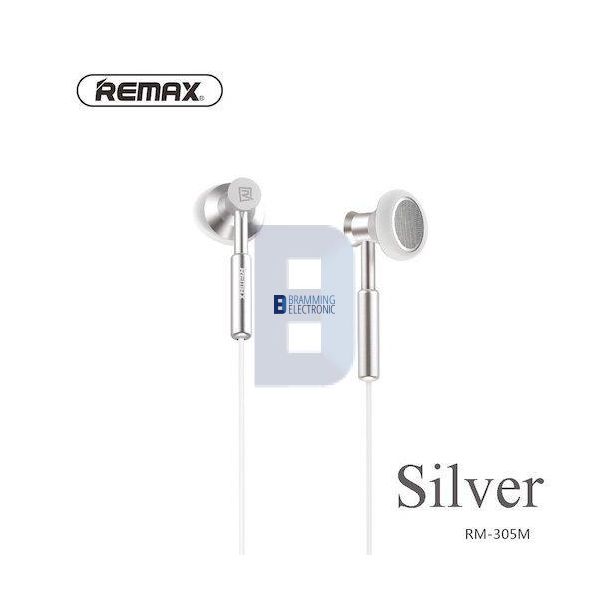 REMAX 305M In-ear Stereo Headset i Slv