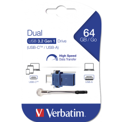 Store 'N' Go Dual Drive USB 3.0/USB C 64GB