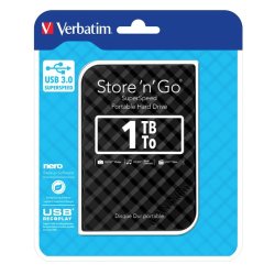 1TB Hard Drive 2,5'' Store 'N' Go USB 3.0, Black