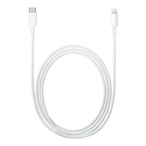 Opladerkabel Lightning - USB-C, 1 m, Hvid (Original Apple)