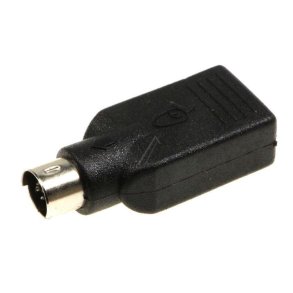 Adapter PS/2 han til USB-A hun (Mus / Tastatur)