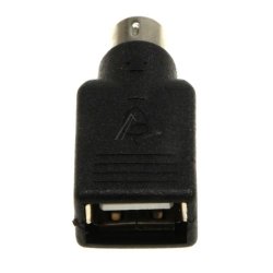Adapter PS/2 han til USB-A hun (Mus / Tastatur)