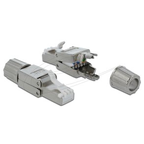 Delock RJ45 Plug Cat.6 STP Toolfree &ndash; Netv�rksstik 86476