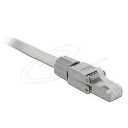 Delock RJ45 Plug Cat.6 STP Toolfree &ndash; Netv�rksstik 86476