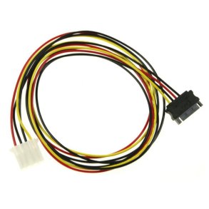 SATA til 4-Pin Str�mkabel 1m - DeLOCK 60140 (Intern)