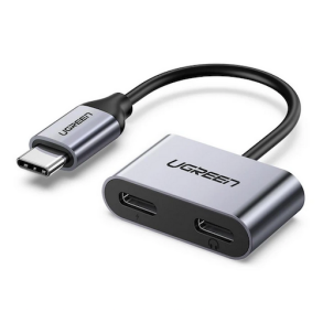 UGREEN USB-C til 2xUSB-C lydadapter