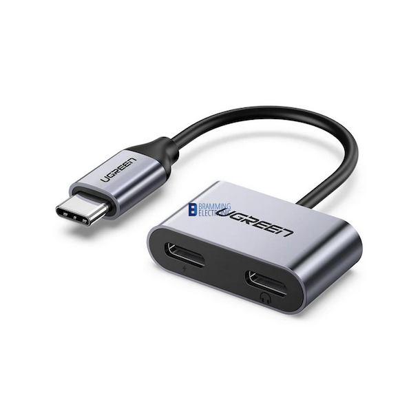 UGREEN USB-C til 2xUSB-C lydadapter