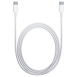 Opladerkabel USB-C - USB-C, 2 m, Hvid (Original Apple)