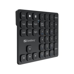 Sandberg Wireless Numeric Keypad Pro, Black
