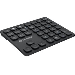 Sandberg Wireless Numeric Keypad Pro, Black