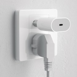 3A USB-C Wall charger (20W) Hvid