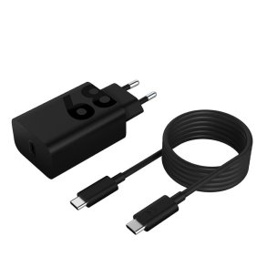 Lenovo USB-C Hurtiglader 68W, m. 1.5 meter USB-C kabel - Sort