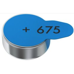 VARTA 675 H�reapparat Batteri 1,45V &ndash; PR44 Zink-Luft 6 stk. Original 