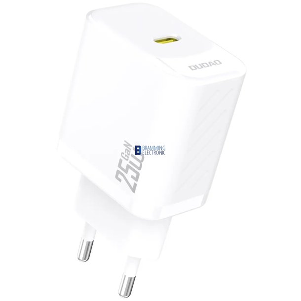 3A USB-C GaN Wall charger (25W) Hvid